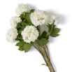 Real Touch Bouquet of Hydrangeas - 36 pcs - White