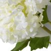 Real Touch Bouquet of Hydrangeas - 36 pcs - White