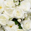 Real Touch Bouquet of Roses - 72 pcs - White