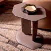 Maurizio Side Table - Brown