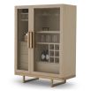 Connaught Bar Cabinet - Washed Oak