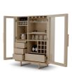 Connaught Bar Cabinet - Washed Oak
