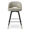Cliff Counter Stool - Set of 2 - Mayer Silver
