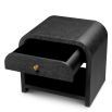 Rhodes Nightstand - Charcoal Oak