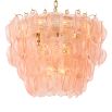 Solange Chandelier - Pink