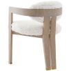 Baaarb Dining Chair - Faux Sheepskin