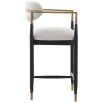Soho Counter Stool - Ebony/Brass