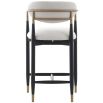 Soho Counter Stool - Ebony/Brass