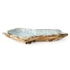 Pearl Forest Bowl in Blue Capiz
