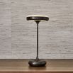 Flat Top Rechargeable Mini Lamp -  Bronze