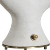Frosted Leaf Table Lamp