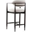 Soho Counter Stool - Walnut & Bronze