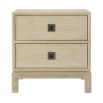 Montauk 2-drawer Side Table - Light