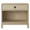 Montauk Single Drawer Bedside Table - Light