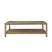 Montauk Square Coffee Table - Dark