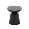 A solid wooden table with a lacquered finish