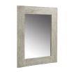 Luxurious rustic wooden wall mirror