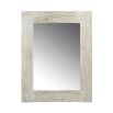 Luxurious rustic wooden wall mirror