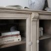 Natural glass fronted sideboard
