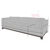 Montague Modern Sofa Collection 4 Seater