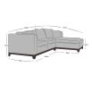 Montague L Chaise Sofa 