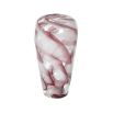 A luxurious pink marble effect vase