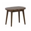 Glamorous wooden side table
