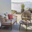 A gorgeous outdoor armchair from Skyline Design with a stunning and sophisticated design 