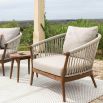 A gorgeous outdoor armchair from Skyline Design with a stunning and sophisticated design 