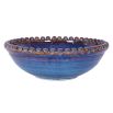 Ceramic bowl with sleek bobbin detail