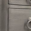 French grey wooden 4 drawer chest of drawers