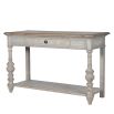 Oak French Console Table