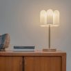 Schwung Odyssey Table Lamp 6 - Natural Brass