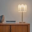 Odyssey Table Lamp 6 - Natural Brass