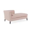 Simplistic design chaise longue with contrasting piping detail | Fabric: Kensington Zinc Blossom