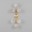 Orion 6 Wall Sconce - Brass & Marble
