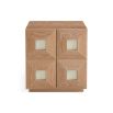 Timeless luxury cabinet with square door design 