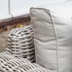 Stunning corner lounge set with wide large seats, extra thick cushions, corner seats and coffee table