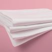 Luxury hotel soft and strong 400tc white oxford pillowcases