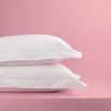 Luxury hotel soft and strong 400tc white oxford pillowcases