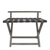 wooden foldable luggage rack