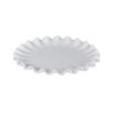 Sweet and simple tray plate with frilled edge