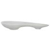 Long, organically shaped dish centrepiece