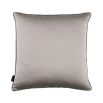 A beautiful textured abstract velvet and satin cushion