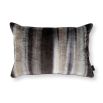 Luxurious earthy toned velvet cushion