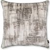 Abstract velvet grey cushion