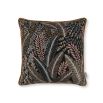 A delightful deep, dark and divine cushion featuring rich colour and a fabulous floral pattern