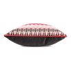 Gorgeous patterned hot pink cushion