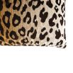 leopard print cushion