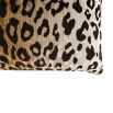 leopard print cushion